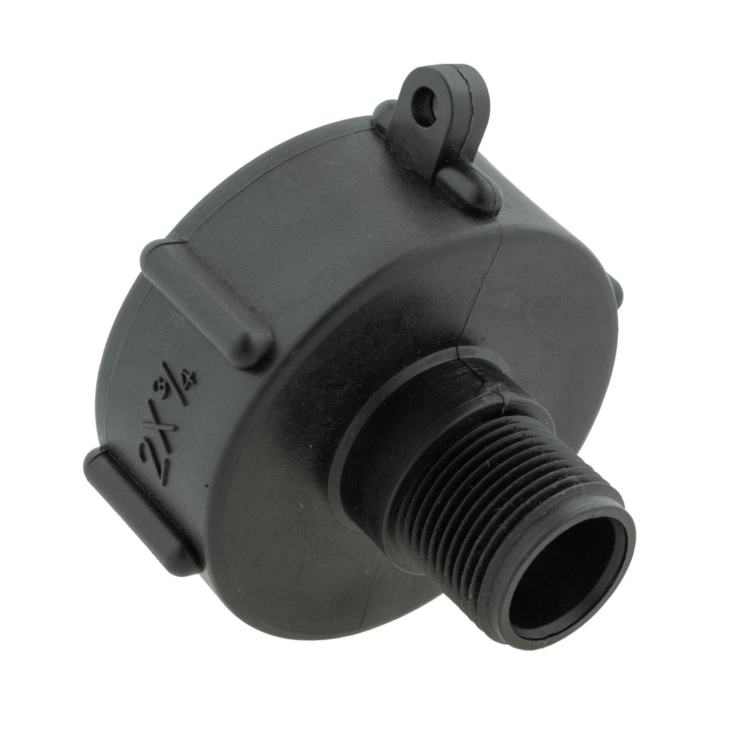 IBC 2” S60X6 Cap with Adjustable Tap Connector WL