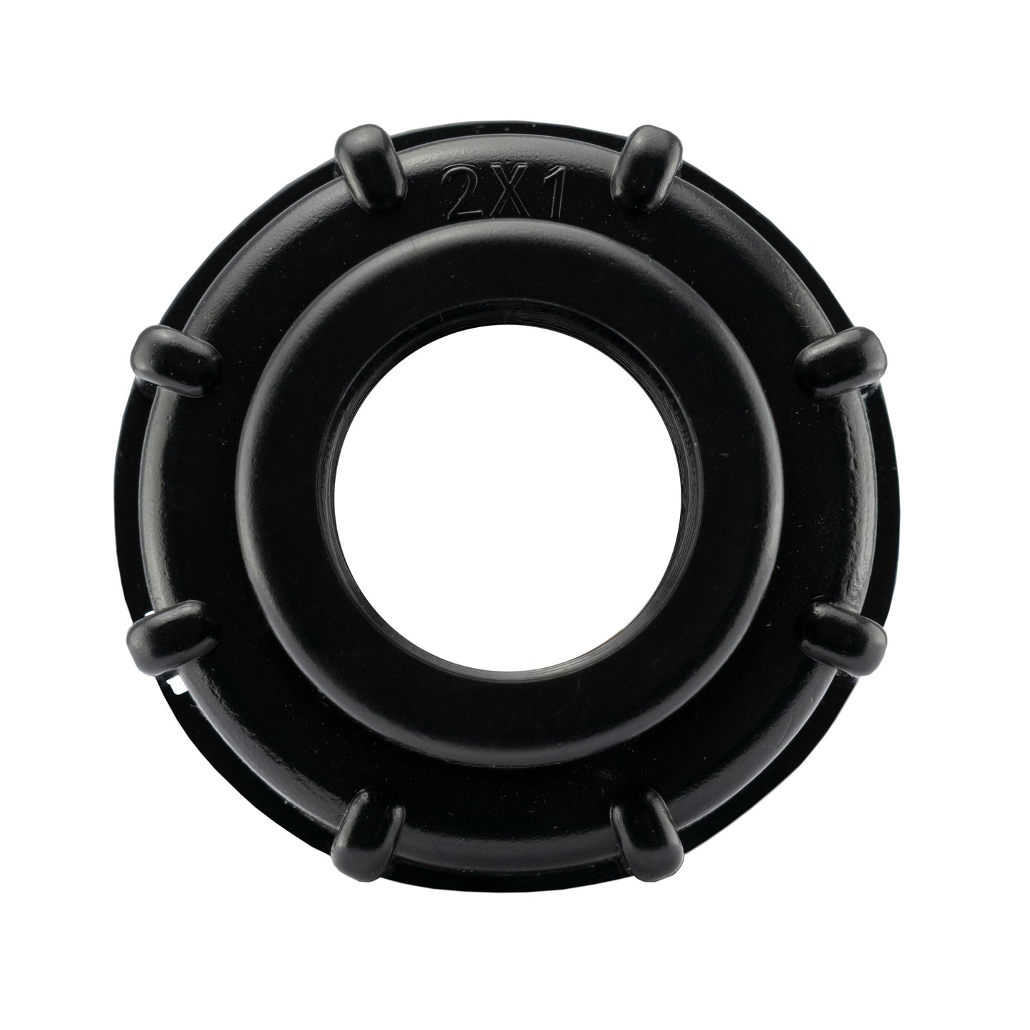 IBC 2” S60X6 Cap with 25mm MDPE Elbow