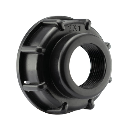 IBC 2” S60X6 Cap with Large Plastic Valve