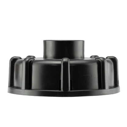 IBC 2” S60X6 Cap with In-Line BSPM Valve and MDPE Straight 20mm