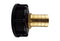 IBC 2” S60X6 Cap with 25mm Brass Barb
