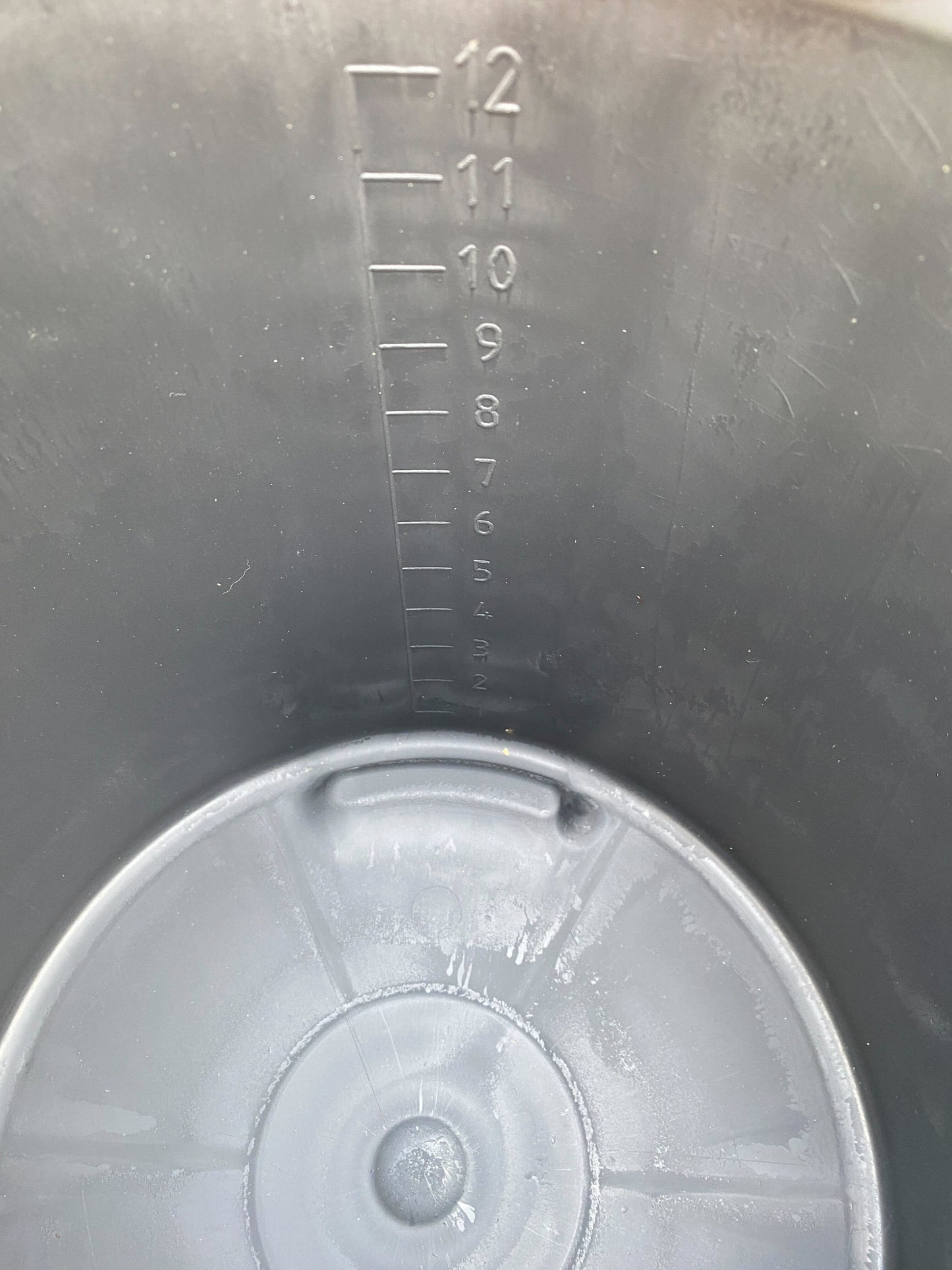 Black PP Bucket 12L