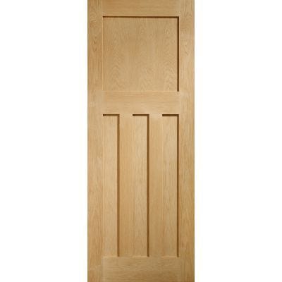 Oak 1930s Fire Door -  1981mm x 762mm