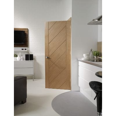 Monza Internal Oak Fire Door