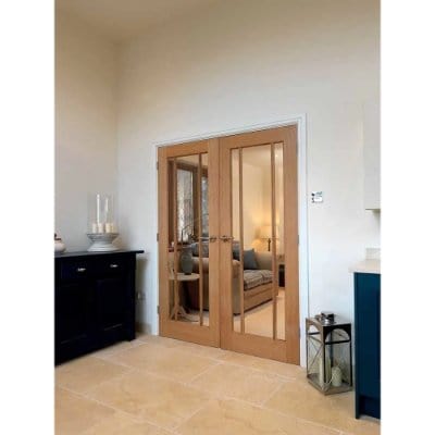 Darwen Oak Glazed Internal Door - All Sizes