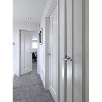 Jamaica White Primed Internal Fire Door FD30 - All Sizes