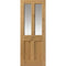Rustic Oak 1930's Shaker 4 Panel Pre Finished Internal Door - 1981mm x 762mm