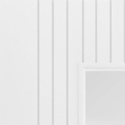 Aria White Primed Glazed Internal Door - All Sizes