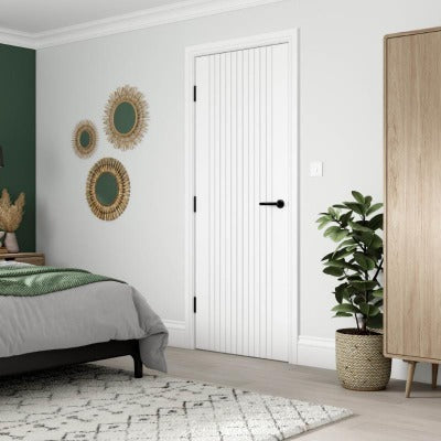 Aria White Primed Internal Door - All Sizes