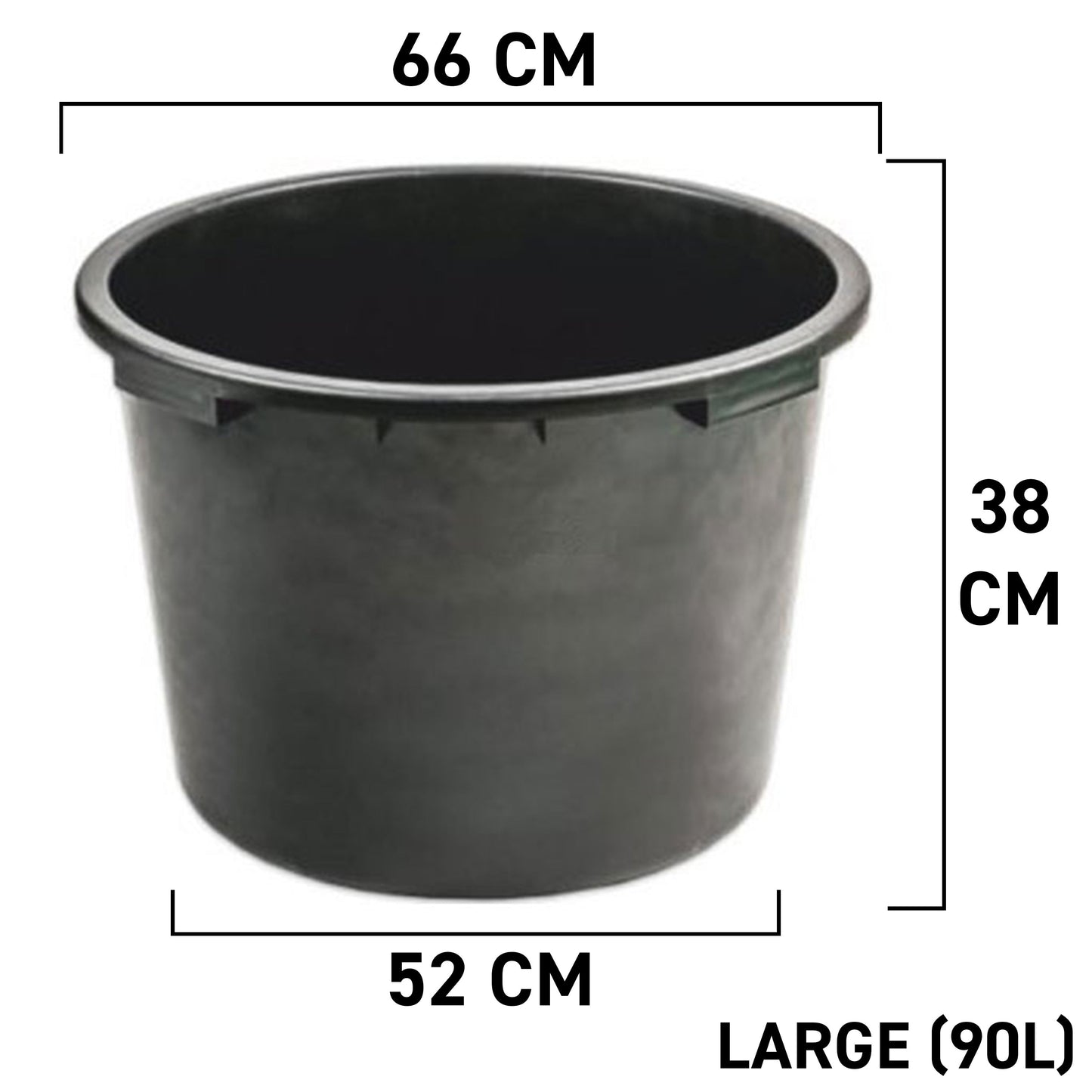 Round Mixing Tub 90L