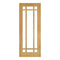 Kerry Oak Unfinished Bevelled Glaze Internal Door - All Sizes