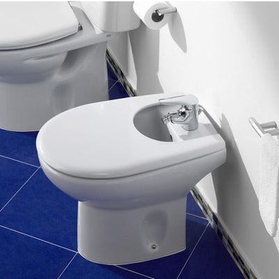 Laura White Back to Wall Bidet