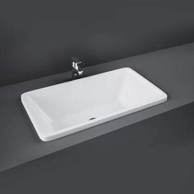 Chameleon Over Counter Wash Basin in Alpine White