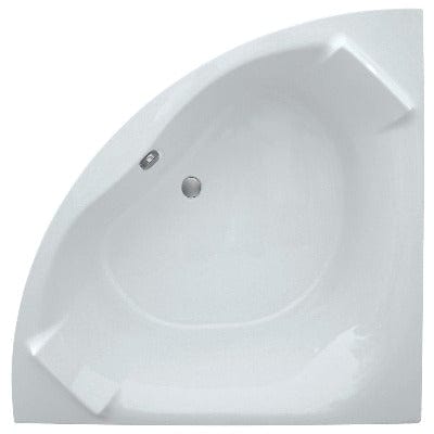 Luxe Corner Bath with Built-in Headrests - 1400 x 1400mm