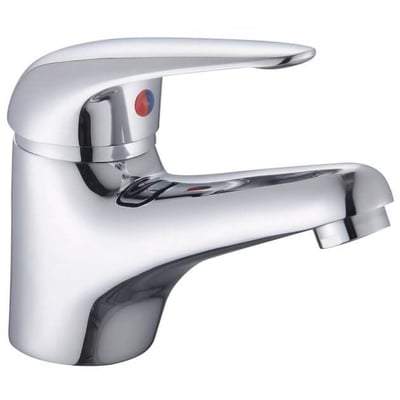 Mono Basin Chrome Mixer Tap with Clicker Waste