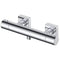 Wall Mounted Exposed Thermostatic Chrome Bar Valve