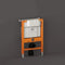 Top/Front Flush Concealed Cistern and Frame for Wall Hung Pans