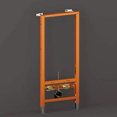 Concealed Bidet Support Frame with Adjustable Fittings - All Sizes