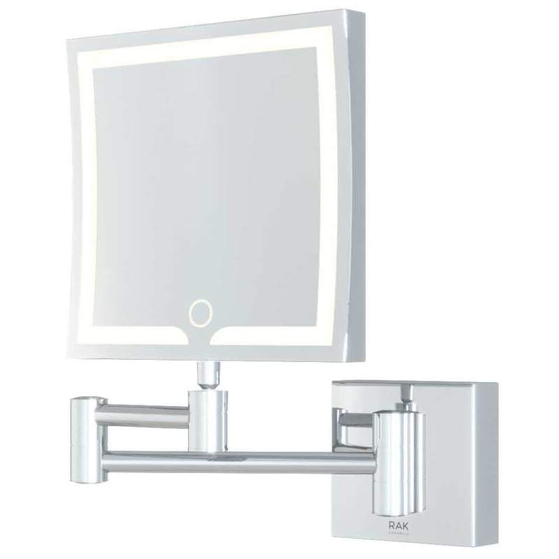 LED Illuminated 3x Magnifying Mirror with Touch Sensor Switch - All Styles