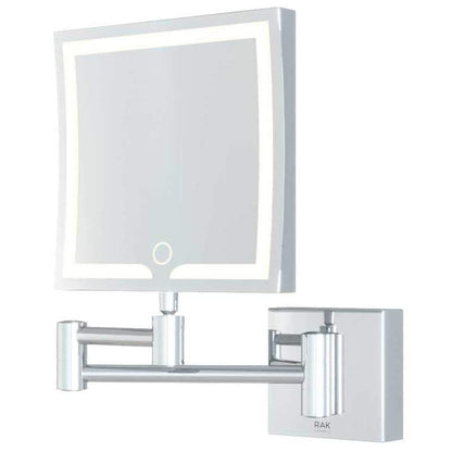 LED Illuminated 3x Magnifying Mirror with Touch Sensor Switch - All Styles