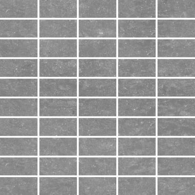 Lounge Anthracite Unpolished Mosaic Tile Sheet