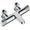 Wall Mounted Exposed Thermostatic Bath Shower Mixer Tap - All Colours