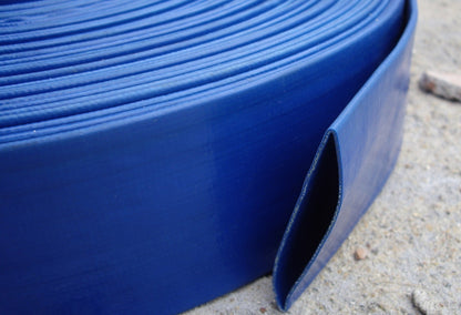 Lay Flat 3" / 76mm Water Discharge Aqua Hose Pipe Pump Irrigation PVC 2-6 BAR