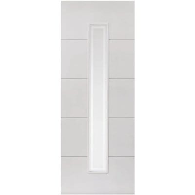 Dominion White Primed Glazed Internal Door - All Sizes