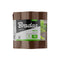 Wavy Plastic Garden Lawn Edging, H=10CM, L=9M, Brown