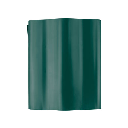 Wavy Plastic Garden Lawn Edging, H=15CM, L=9M, Green