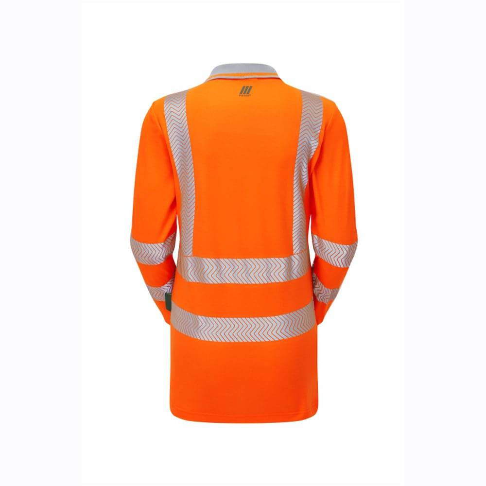 PULSAR LIFE LFE953 / LFE954 Ladies Long Sleeve Sustainable Hi-Vis Polo Shirt
