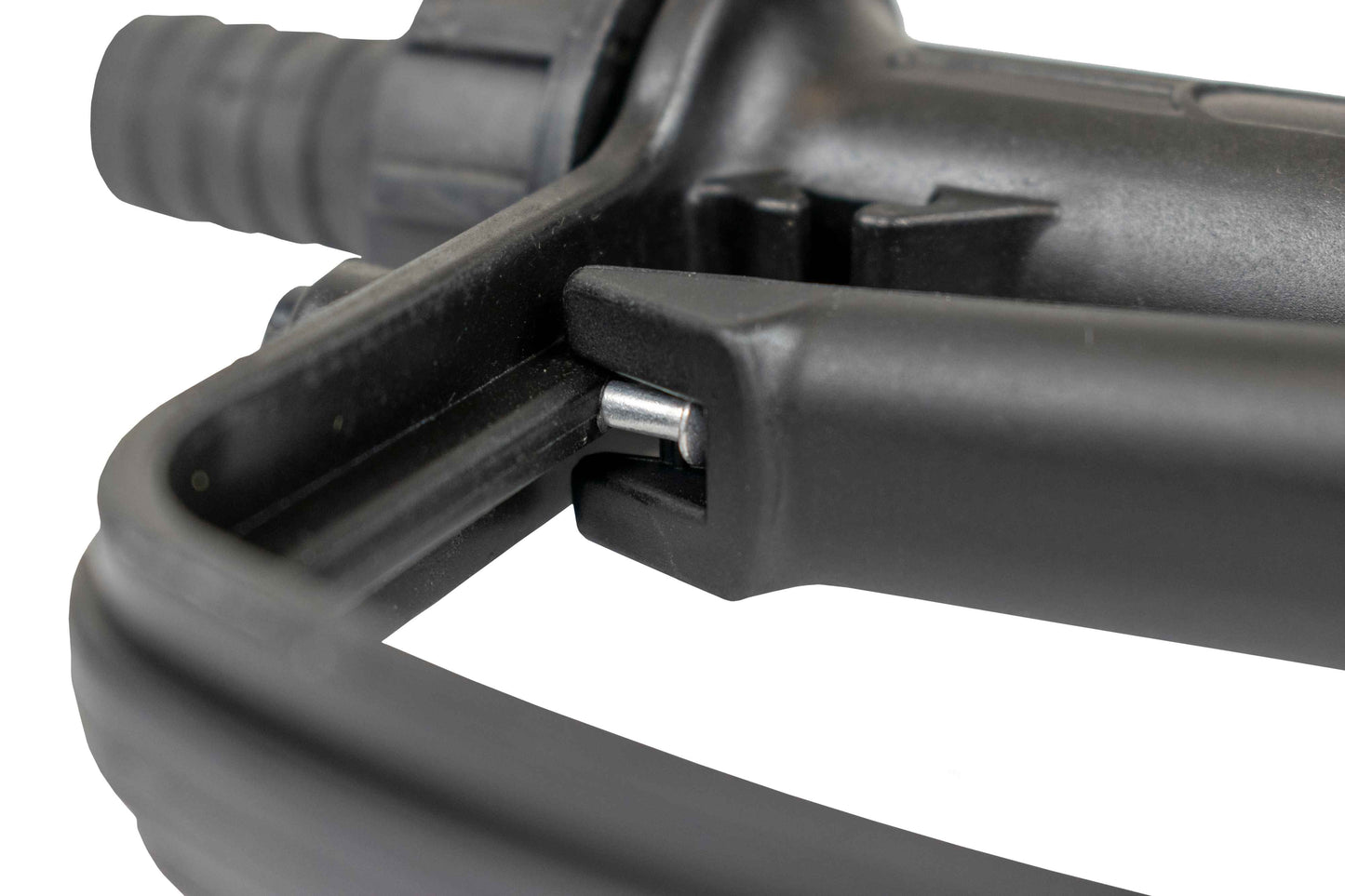 Fuel Gun Black 1" Barb Inlet - 25mm Outlet