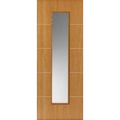 Louvre Oak Painted Internal Door - All Sizes