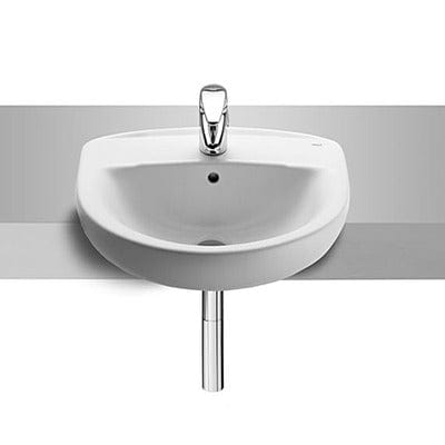 Laura 510mm Semi-Recessed Basin 2 Tap Holes