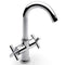 Loft Chrome Basin Mixer Tap With Pop-Up Waste