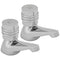 Danube-N Chrome Bath Pillar Tap