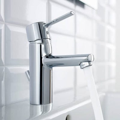 Targa Chrome Smooth Body Basin Mixer Tap