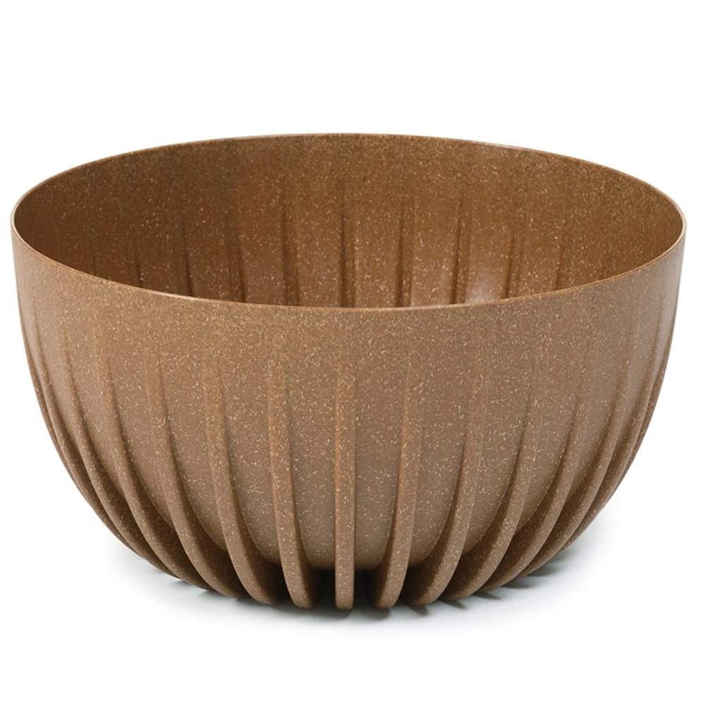 Mira Bowl Pot, Insert and Hole with Plug 300mm Eco Wood