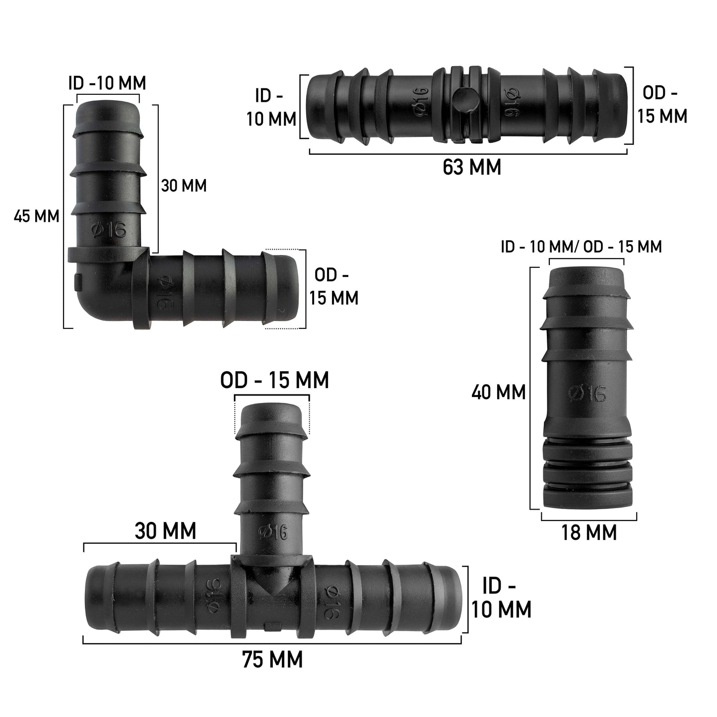 Porous Pipe Kit, POROUS-KIT5