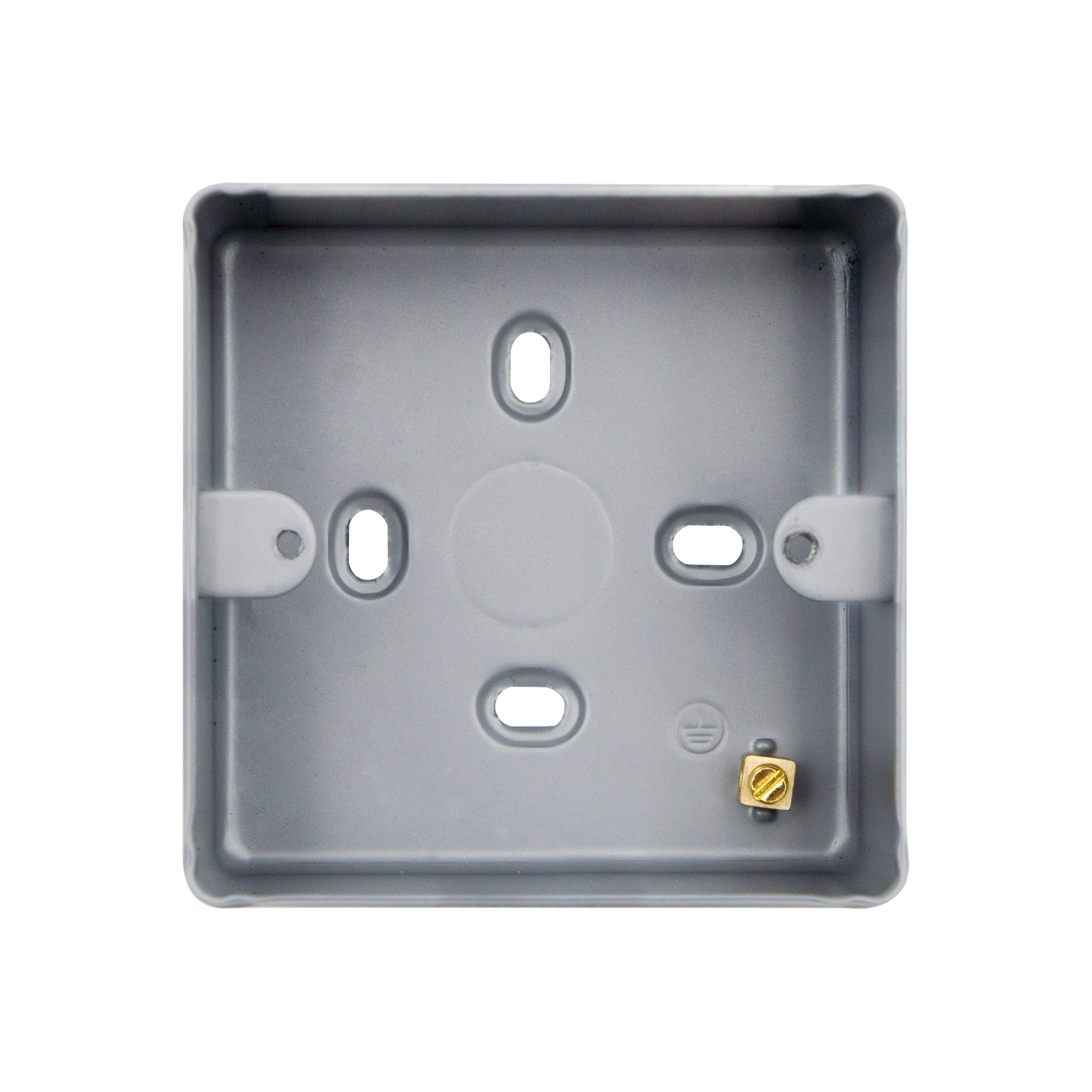 Caradok 1G Plain Sided Surface Box Metalclad Veritage