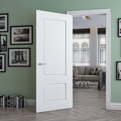 Madison White Primed Internal Door - All Sizes