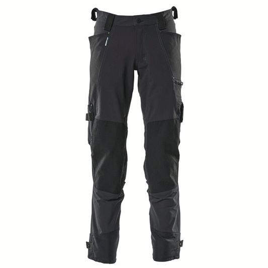 Mascot Adanced 17079 Water-Repellent Stretch Kneepad Work Trouser Navy Blue