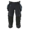 Mascot Advanced 17049 Water-Repellent Knee Pad Holster Pocket Stretch Pirate Trousers Navy Blue