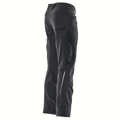 Mascot Advanced 17179 Ultimate Stretch Kneepad Work Trousers Dark Navy, 32" Waist 30" Leg