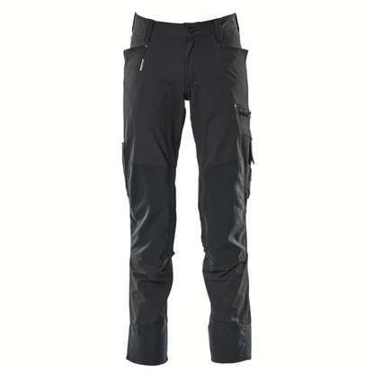 Mascot Advanced 17179 Ultimate Stretch Kneepad Work Trousers Dark Navy, 32" Waist 30" Leg