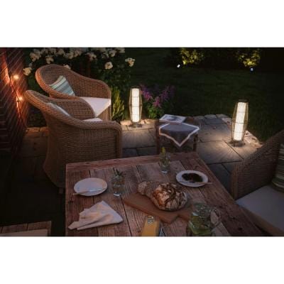 Outdoor Plug & Shine LED Basket Single Luminaire - 400mm