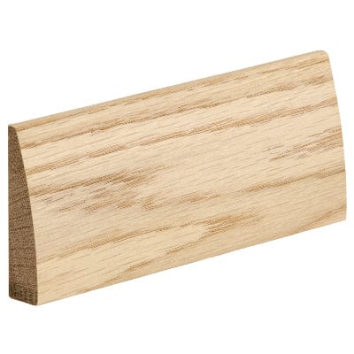 Modern Profile Architrave Set For Internal Oak Door Pairs