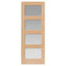 Nevis Oak Glazed Internal Door - All Sizes