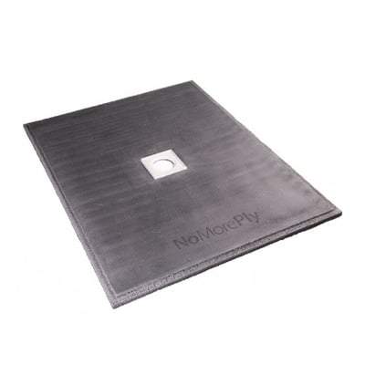 Wetroom Tray with Centre Drain - All Sizes