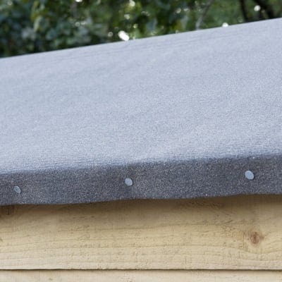 4LIFE Overlap Pressure Treated Reverse Apex Shed - All Sizes